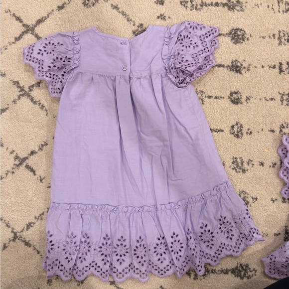 GAP Lavender Eyelet Kids Dress Set - Picture 4 of 6
